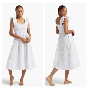 Hill House Nap Dress White NWT